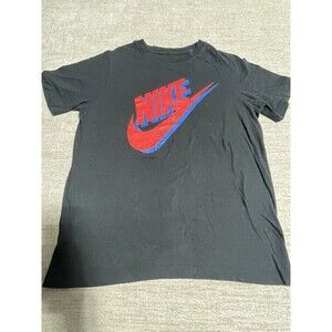 Nike Tees Shirt Kids Black Logo Xtra Large Shirt Short Sleeve